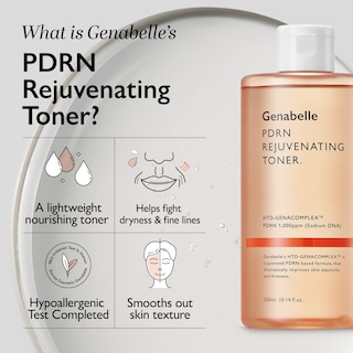 Foto 6 | Tónico Genabelle Pdrn Rejuvenecedor De Hidratación Profunda 300 Ml - Venta Internacional.