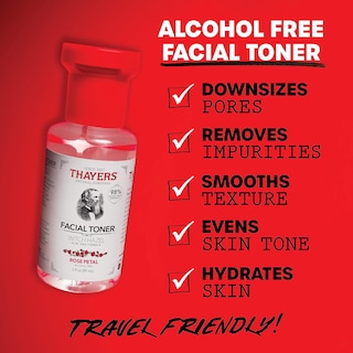 Foto 2 | Tónico Facial Thayers Sin Alcohol Con Pétalos De Rosa Y Hamamelis, 90 Ml - Venta Internacional.