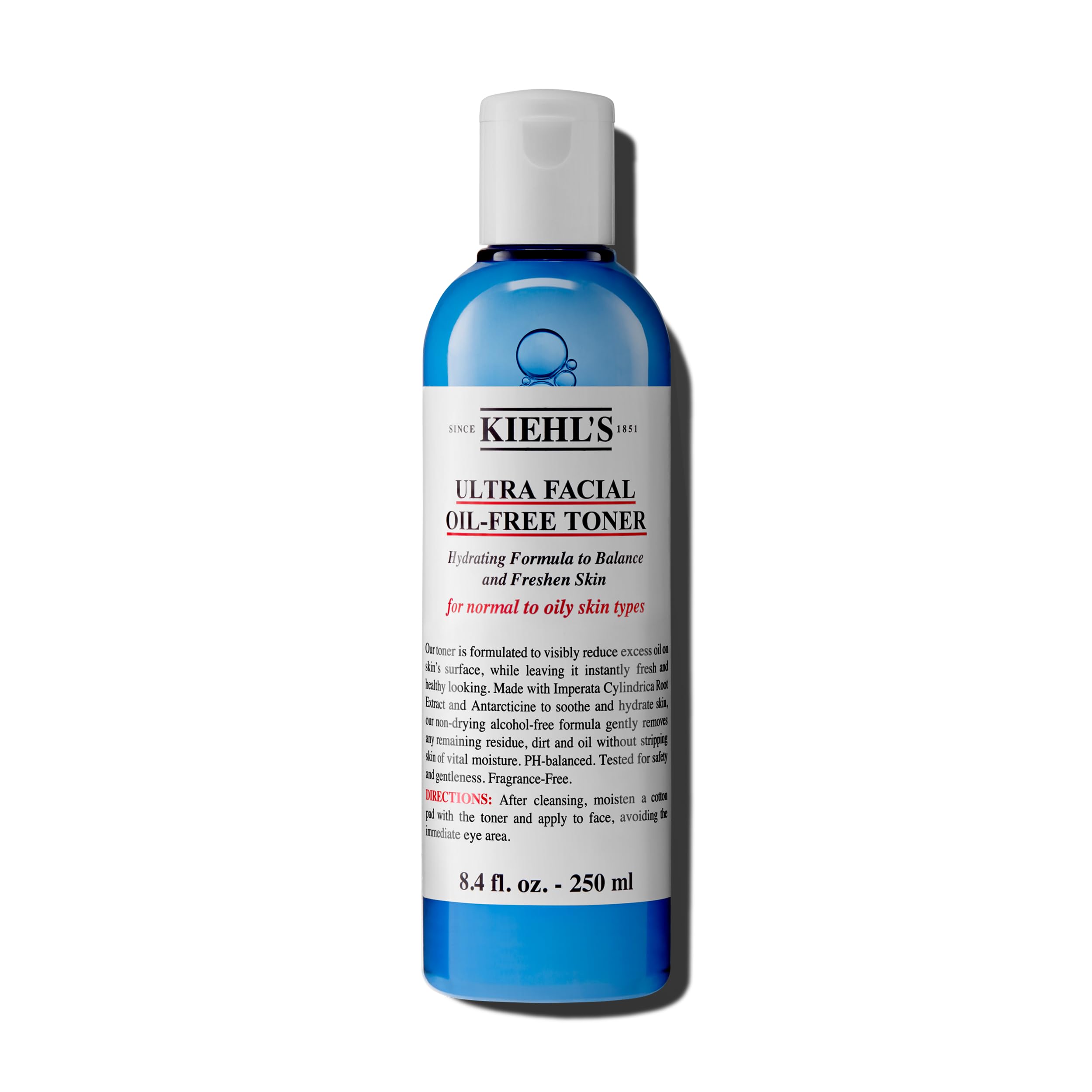 Tónico Ultrafacial Sin Aceite De Kiehl's De 250 Ml Para Piel Grasa O Normal - Venta Internacional.