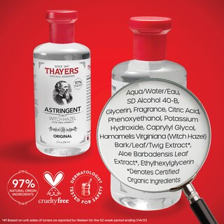 Foto 5 | Hamamelis Astringente Original De Thayers Con Aloe Vera, 355 Ml - Venta Internacional.