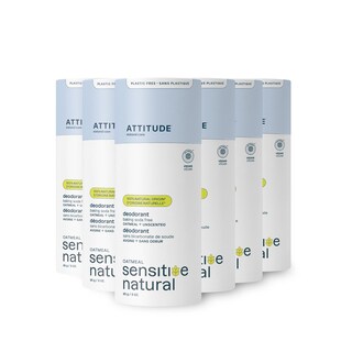 Foto 1 | Desodorante Attitude Sin Bicarbonato De Sodio Para Piel Sensible 90 Ml X6 - Venta Internacional.
