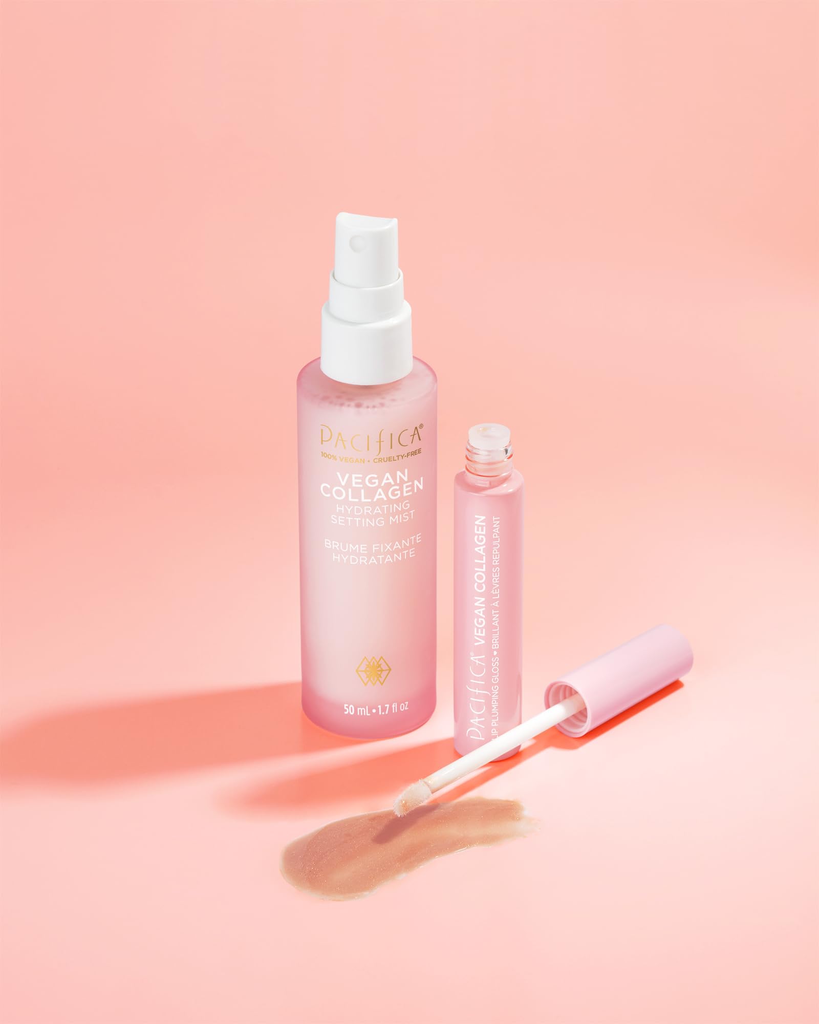 Foto 3 pulgar | Colágeno Vegano Setting Mist Pacifica Beauty, 50 Ml, Con Vitamina C - Venta Internacional.