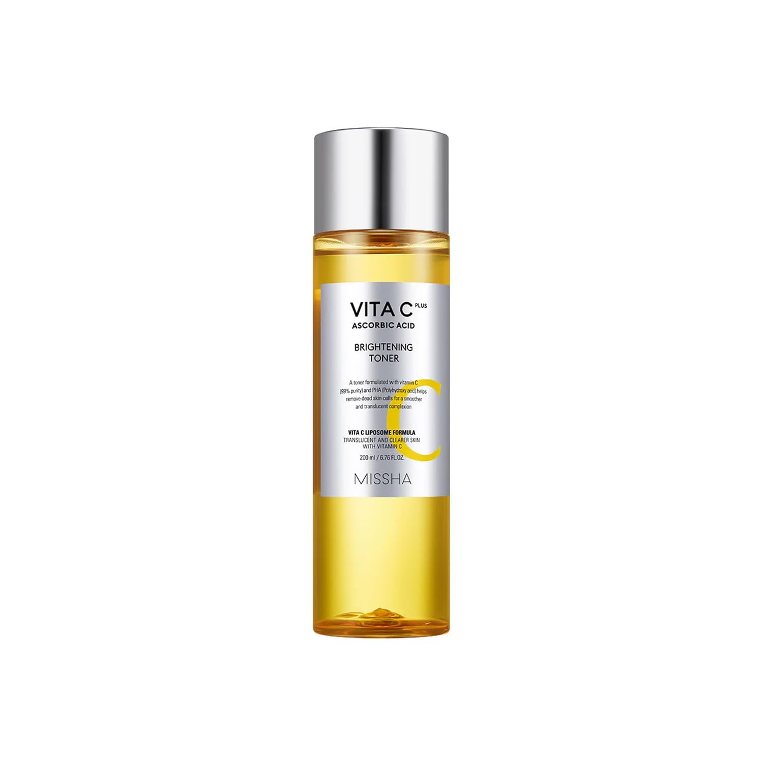 Tónico Facial Missha Vita C Plus 25% De Vitamina C 200 Ml - Venta Internacional.
