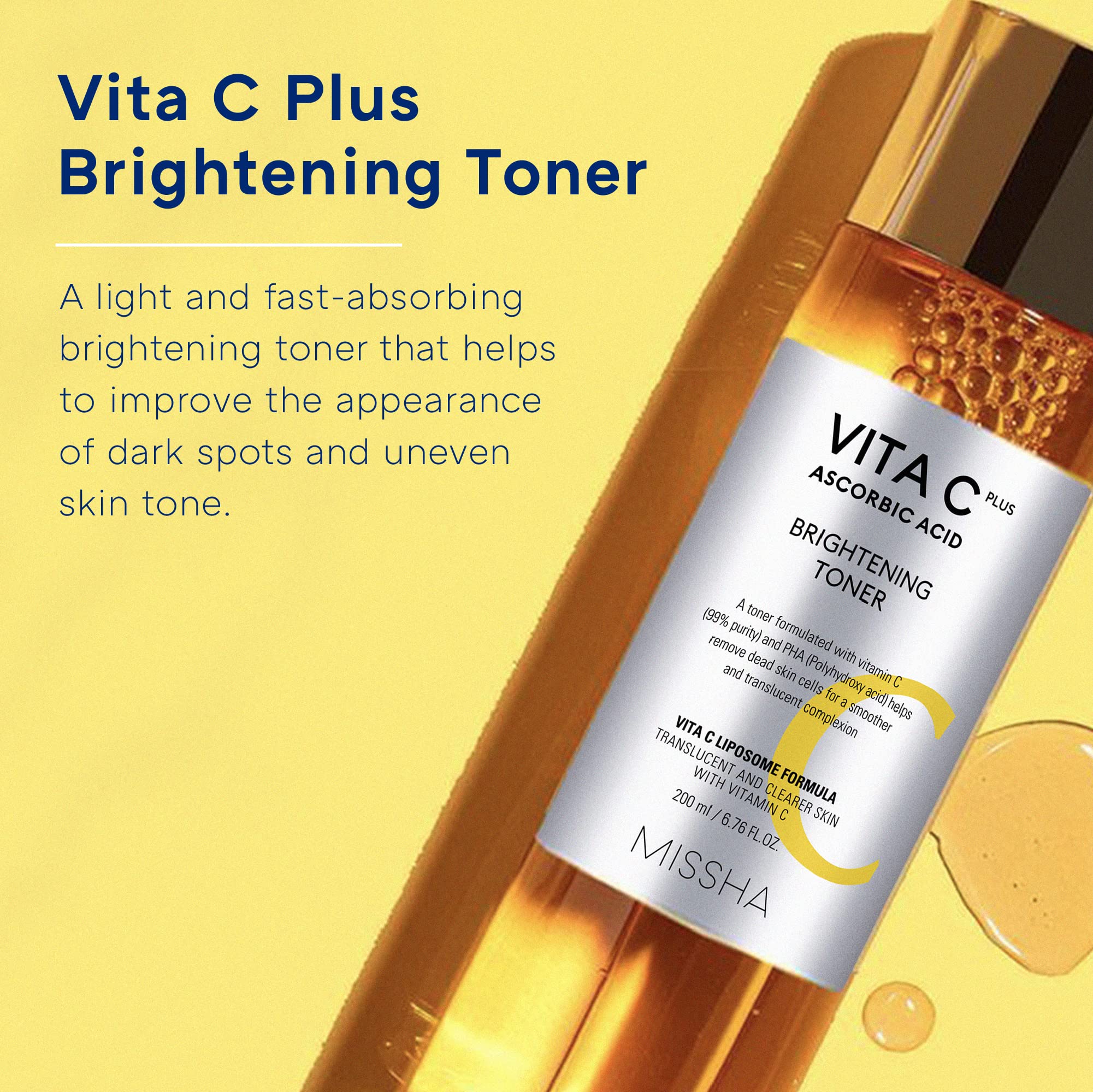 Foto 3 pulgar | Tónico Facial Missha Vita C Plus 25% De Vitamina C 200 Ml - Venta Internacional.