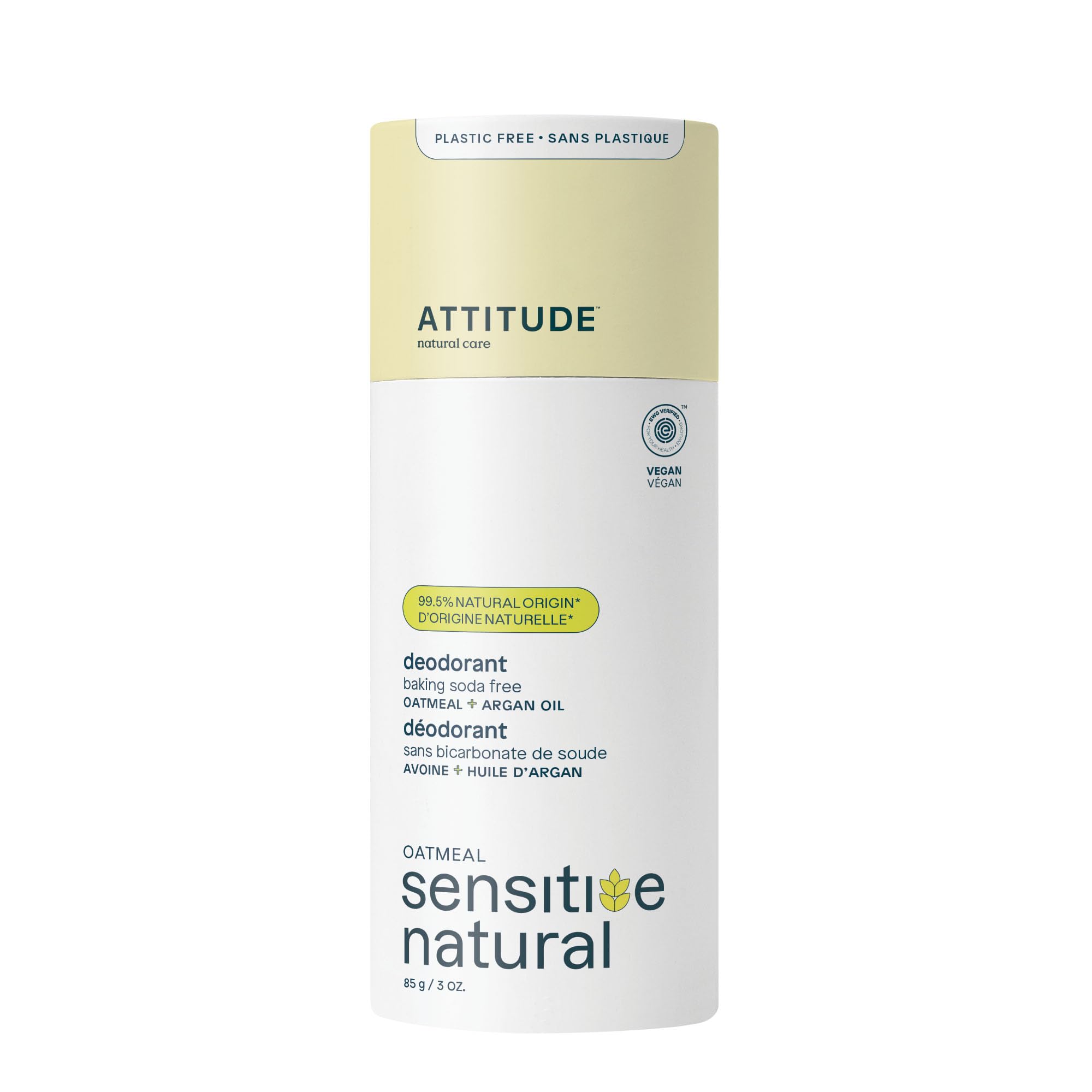 Foto 2 pulgar | Desodorante Attitude Sin Bicarbonato De Sodio Para Piel Sensible 90 Ml - Venta Internacional.