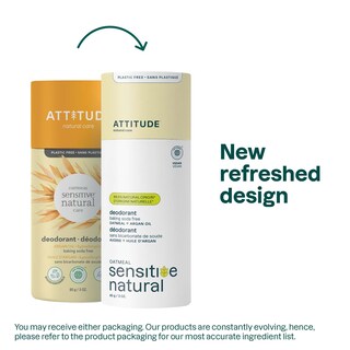 Foto 2 | Desodorante Attitude Sin Bicarbonato De Sodio Para Piel Sensible 90 Ml - Venta Internacional.