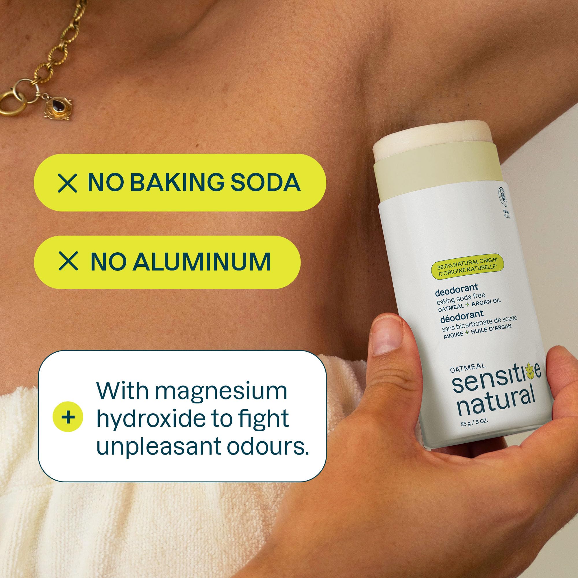 Foto 3 | Desodorante Attitude Sin Bicarbonato De Sodio Para Piel Sensible 90 Ml - Venta Internacional.