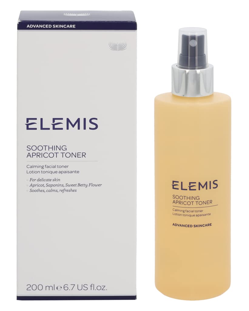 Tónico Elemis Calmante De Albaricoque Sin Alcohol, 200 Ml/6.7 Onzas Líquidas - Venta Internacional.