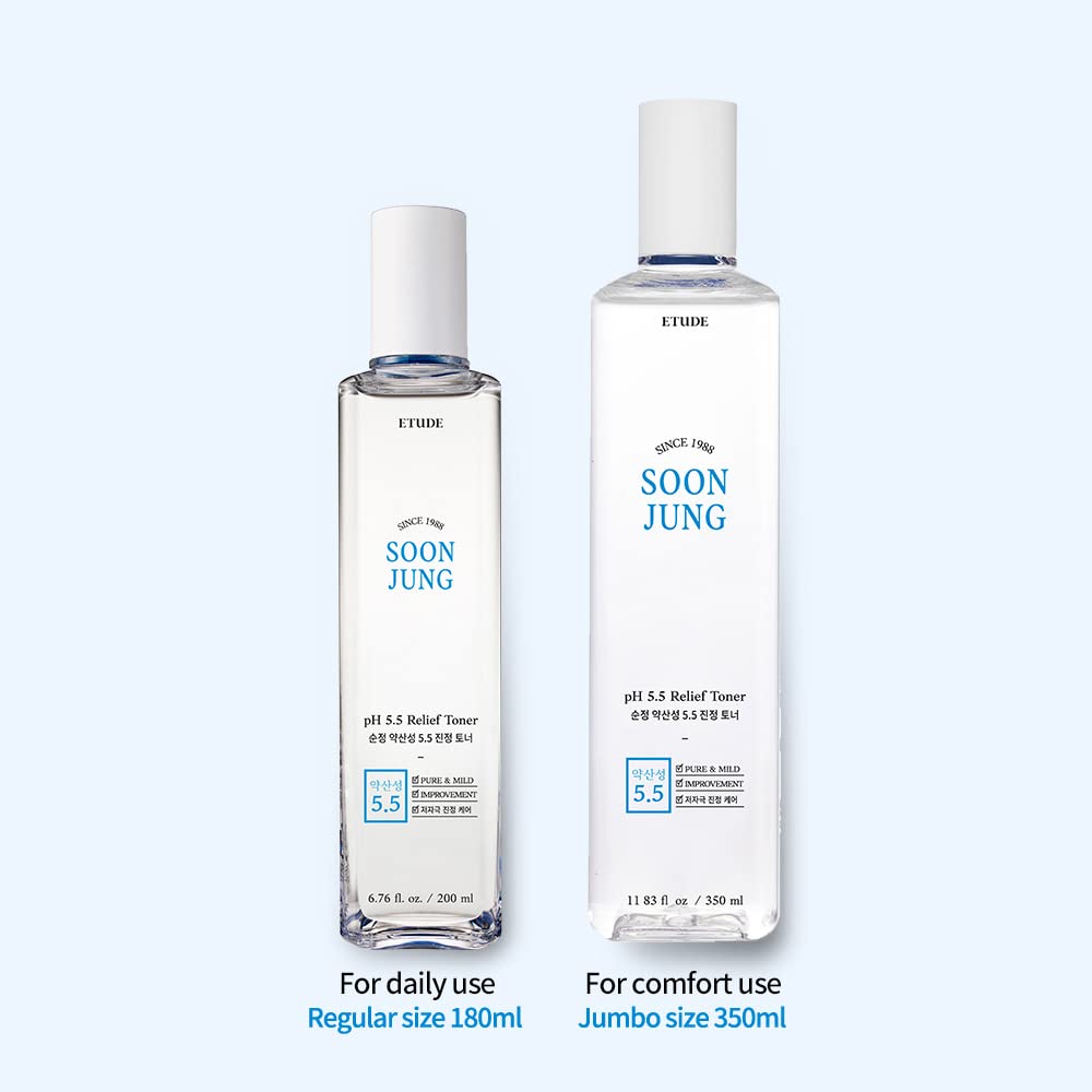 Foto 7 | Tónico Etude House Soonjung Ph5.5 Relief 200 Ml Para Pieles Sensibles - Venta Internacional.