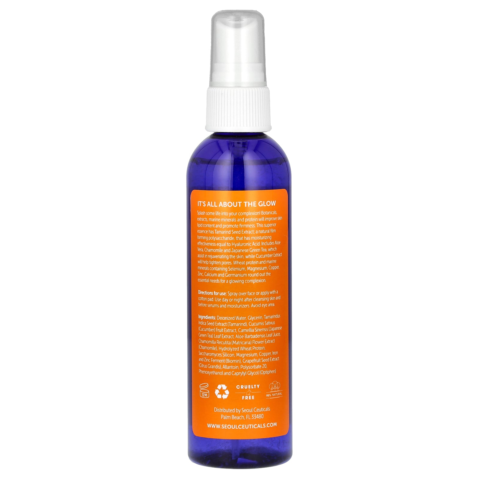 Foto 3 pulgar | Mineral Marino Plump & Glow De Essence Seoulceuticals, 120 Ml - Venta Internacional.