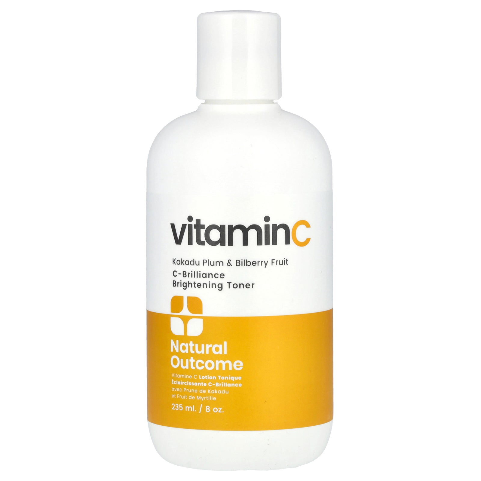 Foto 2 pulgar | Tónico Natural Outcome C-brilliance, Vitamina C Iluminadora, 235 Ml - Venta Internacional.