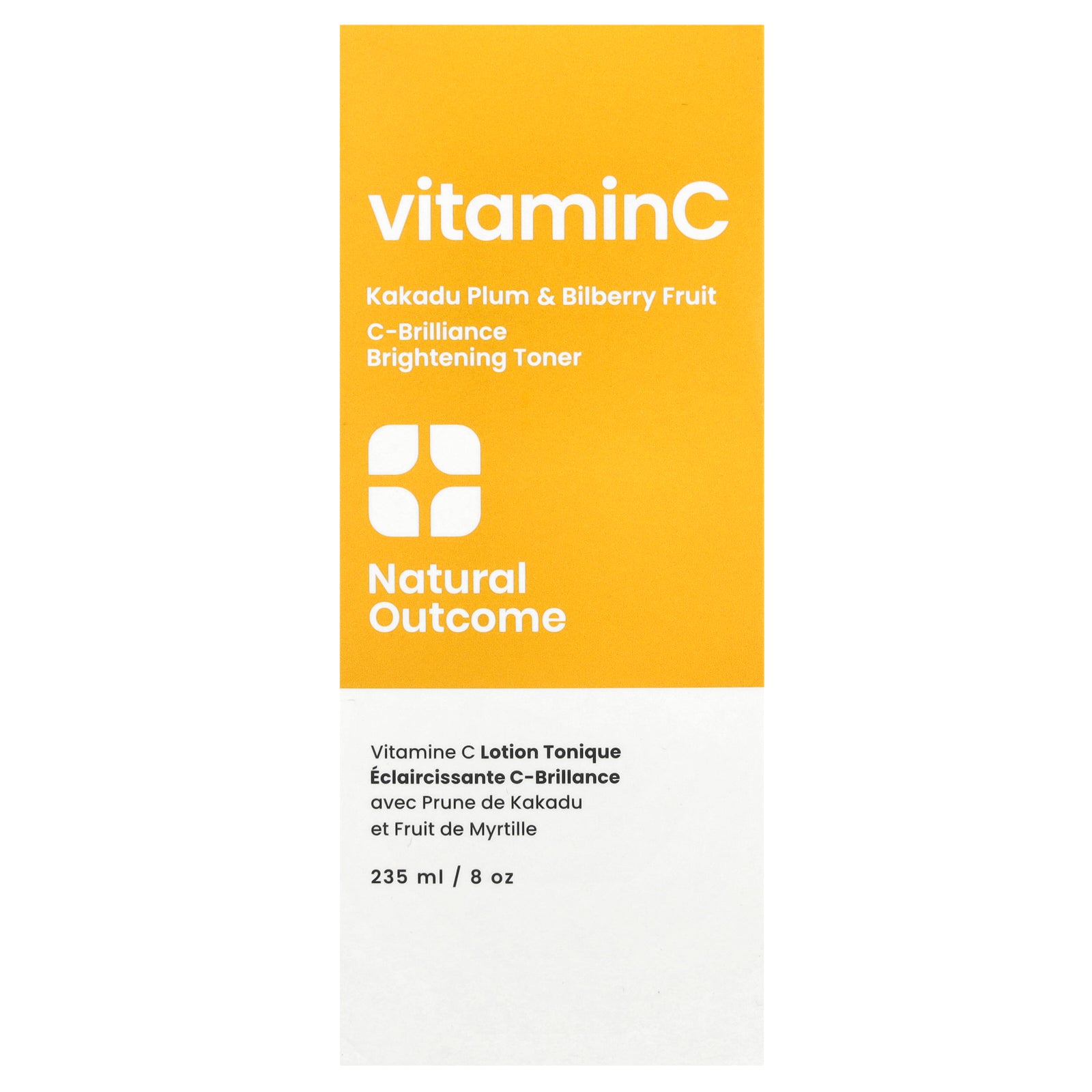 Foto 3 pulgar | Tónico Natural Outcome C-brilliance, Vitamina C Iluminadora, 235 Ml - Venta Internacional.
