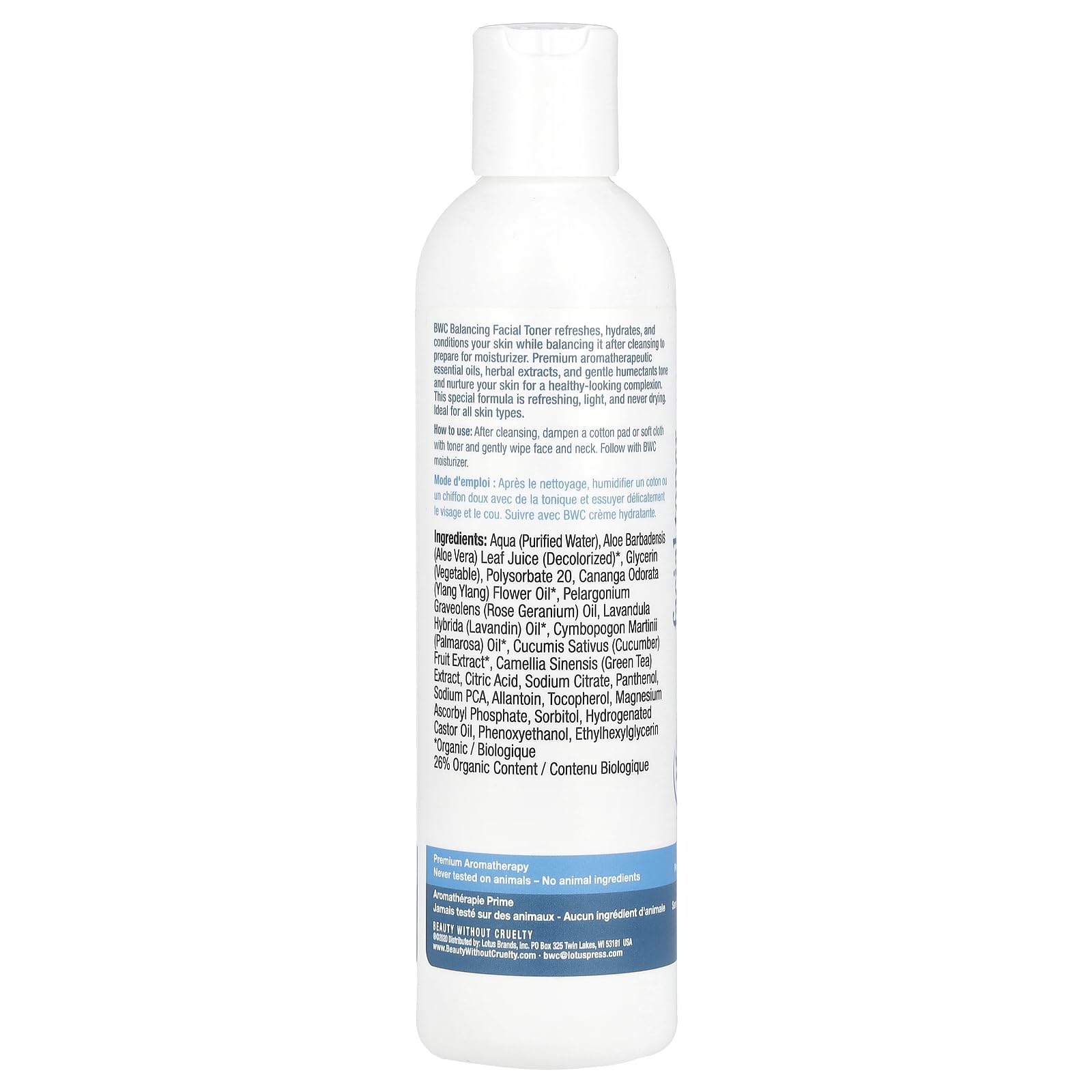 Foto 3 pulgar | Tónico Facial Beauty Without Cruelty, Aromaterapia, 250 Ml - Venta Internacional.
