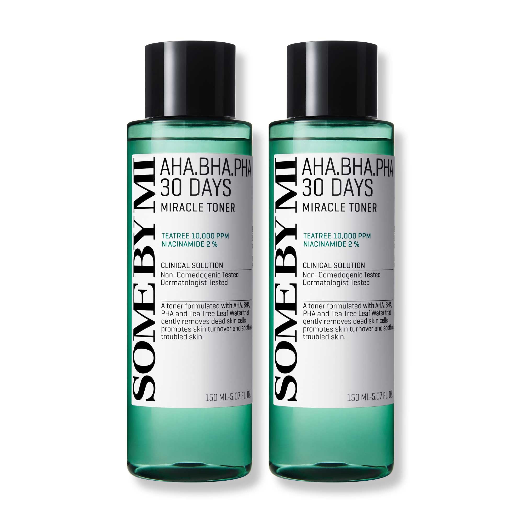 Tonificador Some By Mi Aha Bha Pha 30 Days Miracle, 60 Ml, Paquete De 2 - Venta Internacional.