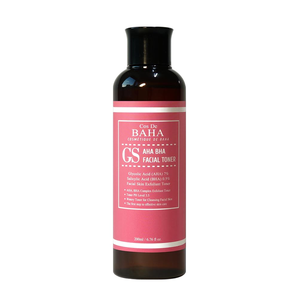 Foto 2 pulgar | Tónico Facial Cos De Baha Ácido Glicólico 7% Aha + Ácido Salicílico 0 5% Bha - Venta Internacional.