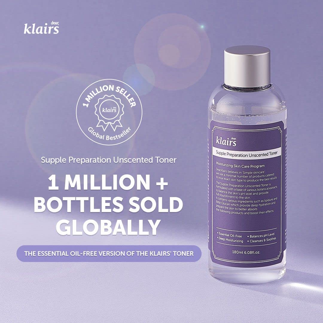 Foto 3 pulgar | [tonificador] Klairs Supple Preparation  Sin Perfume  180 Ml - Venta Internacional.