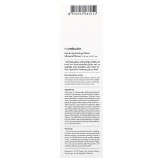 Foto 3 | Tónico Mineral Hydrating Glow Numbuzin No. 4 200 Ml - Venta Internacional.