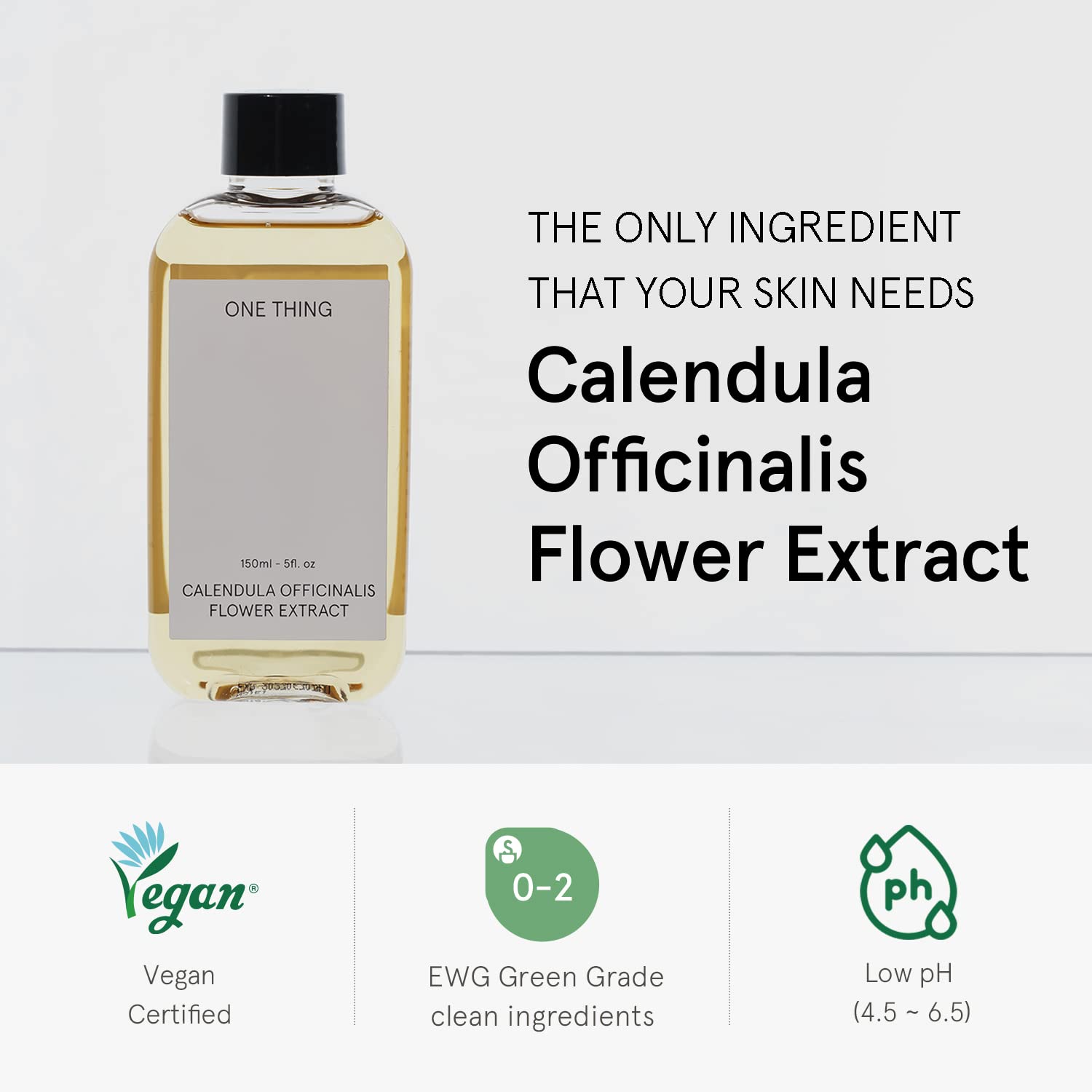 Foto 4 pulgar | Tonificador One Thing Extracto De Flor De Caléndula Officinalis 150 Ml - Venta Internacional.