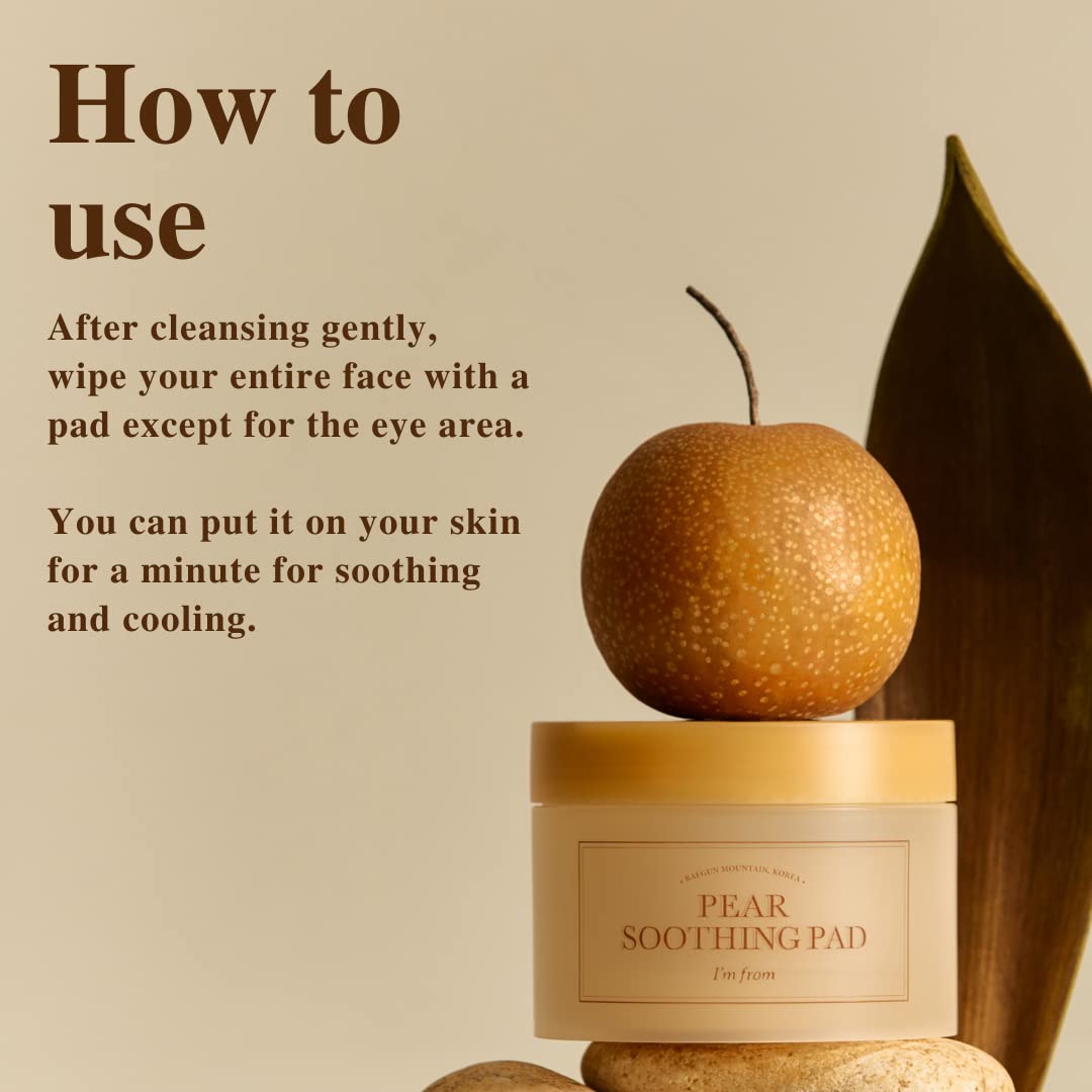Foto 8 pulgar | Tónico Facial I'm From Pear Soothing  60 Hojas  75% Extracto - Venta Internacional.