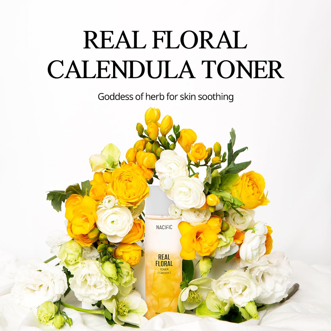 Foto 3 pulgar | Tonificador Nacific Real Floral Caléndula 180 Ml Con Ácido Hialurónico - Venta Internacional.