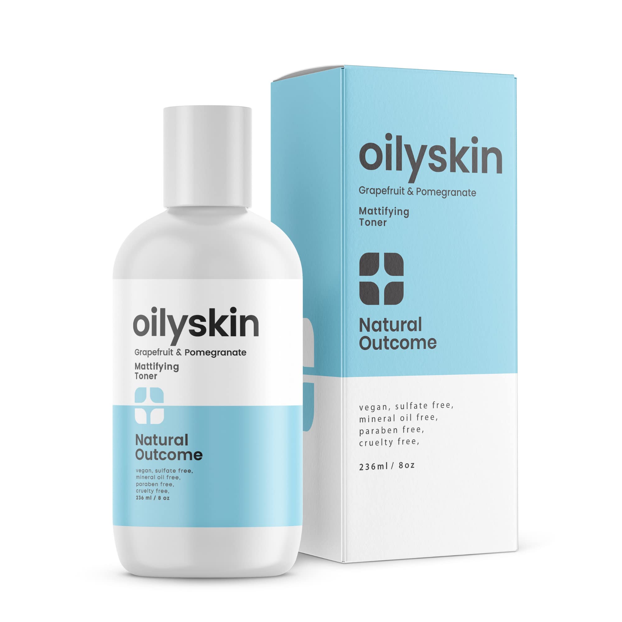 Foto 2 pulgar | Tónico Facial Natural Outcome  Astringente  Purificador Para Piel Grasa  240 Ml - Venta Internacional.