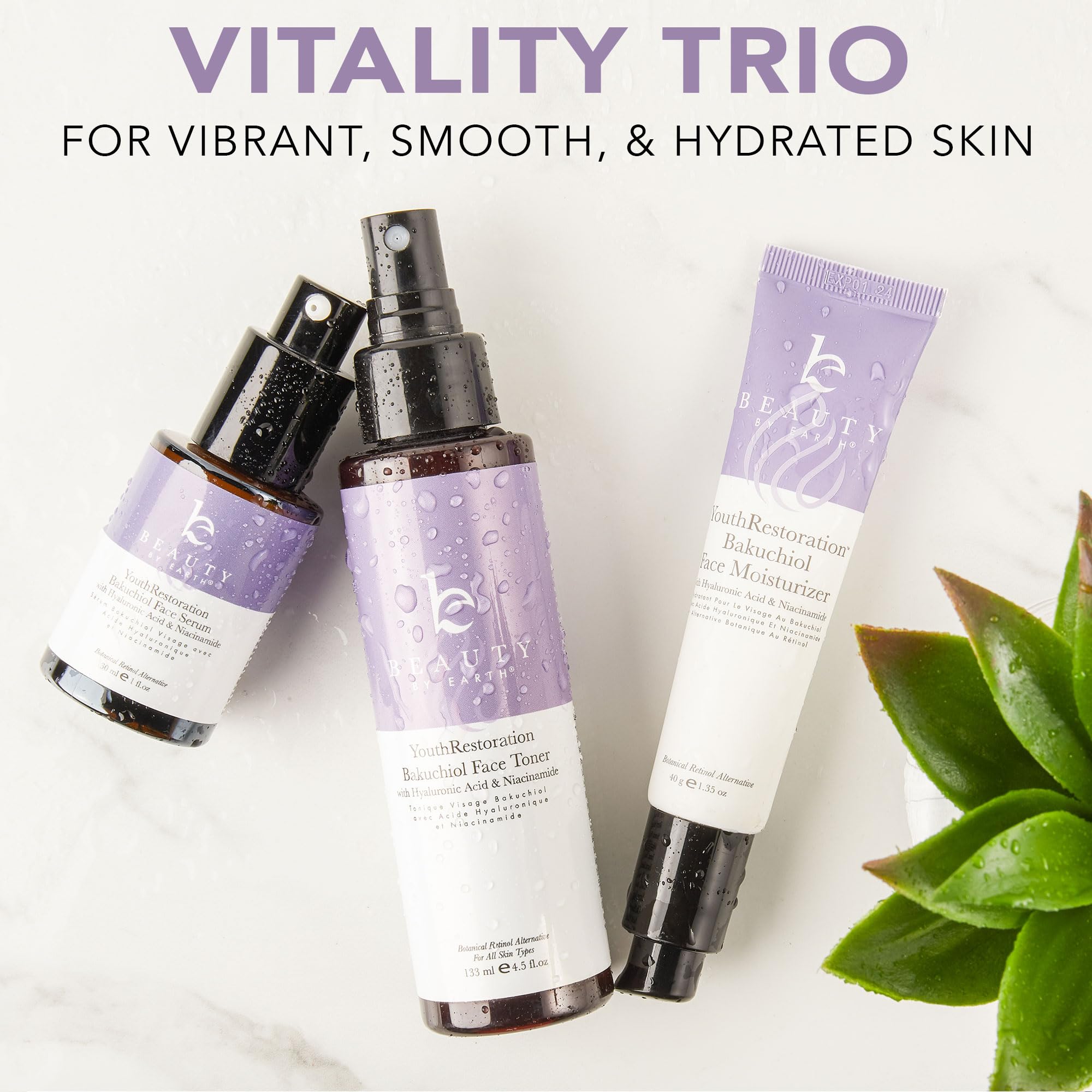 Foto 8 pulgar | Tónico Facial Beauty by Earth Bakuchiol para Piel Grasa 120 ml - Venta Internacional