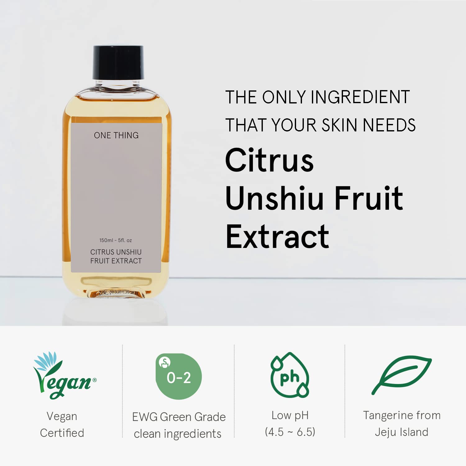 Foto 3 | Tónico Facial One Thing  Extracto De Fruta Citrus Unshiu  150 Ml - Venta Internacional.