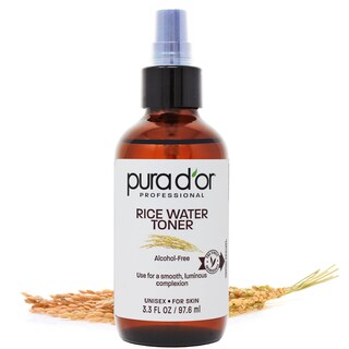 Foto 1 | Tónico Facial Pura D'or Agua De Arroz 100 Ml Iluminador E Hidratante - Venta Internacional.