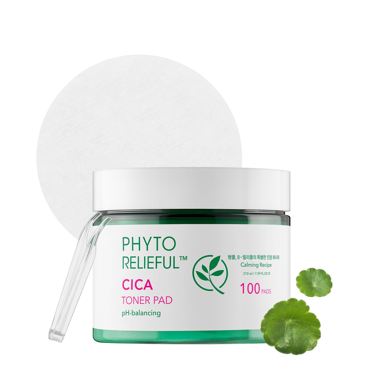 Almohadilla De Tóner Thankyou Farmer Phyto Relieful Cica 220 Ml 100 Almohadillas - Venta Internacional.