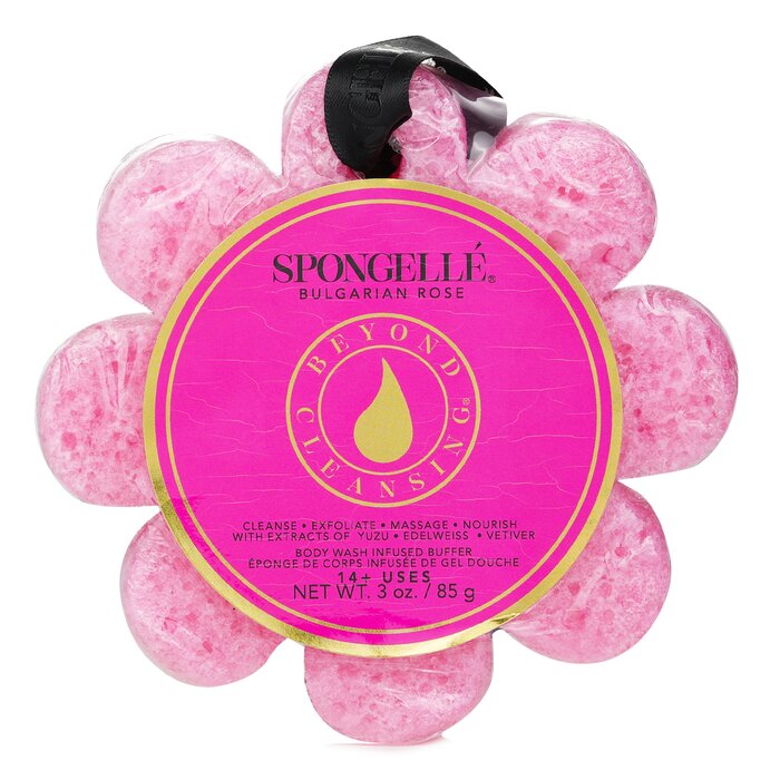 Esponja de Jabón Spongellé Wild Flower Bulgaran Rosa - Venta Internacional