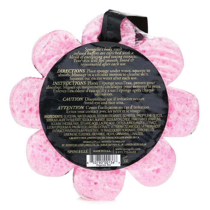 Foto 4 | Esponja de Jabón Spongellé Wild Flower Bulgaran Rosa - Venta Internacional