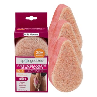 Foto 1 | Esponja De Gel Corporal, Esponjosa, Anticelulítica, 20+ Wash X3 - Venta Internacional.