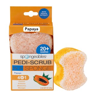 Foto 1 | Esponja Exfoliante, Esponjosa, Exfoliante, Exfoliante Para Pies, Papaya - Venta Internacional.