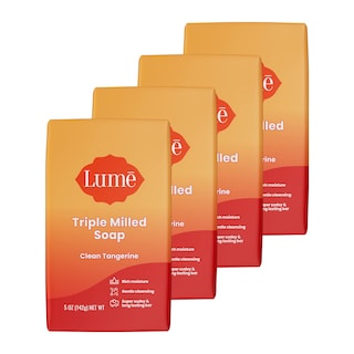 Foto 1 | Jabón Lume Rich Moisture Clean Tangerine, 150 Ml (paquete De 4) - Venta Internacional.