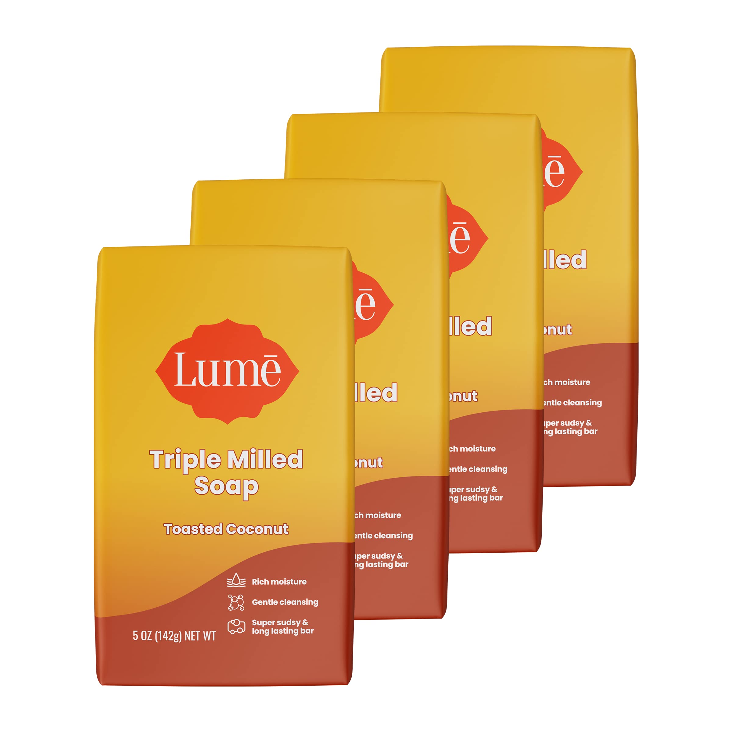 Foto 1 | Soap Lume Rich Moisture & Gentle Cleansing, 150 Ml (paquete De 4) - Venta Internacional.