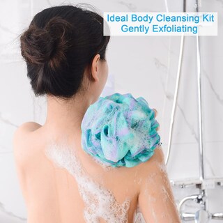 Foto 3 | Juego De 4 Estropajos Exfoliantes Para Baño Loofah Sponge Amazerbath - Venta Internacional.