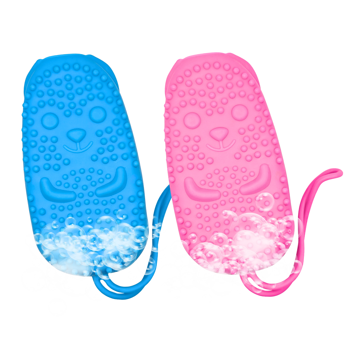 Foto 2 pulgar | 2 Esponjas De Baño Exfoliante D Ducha Cepillo Con Cuerda Spa