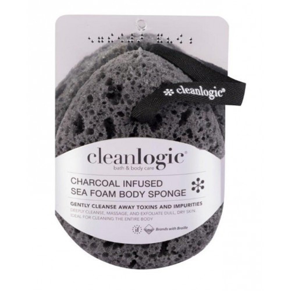 Foto 2 pulgar | Espuma Con Infusión De Carbón Sea Sponge Cleanlogic Clean Logic - Venta Internacional.