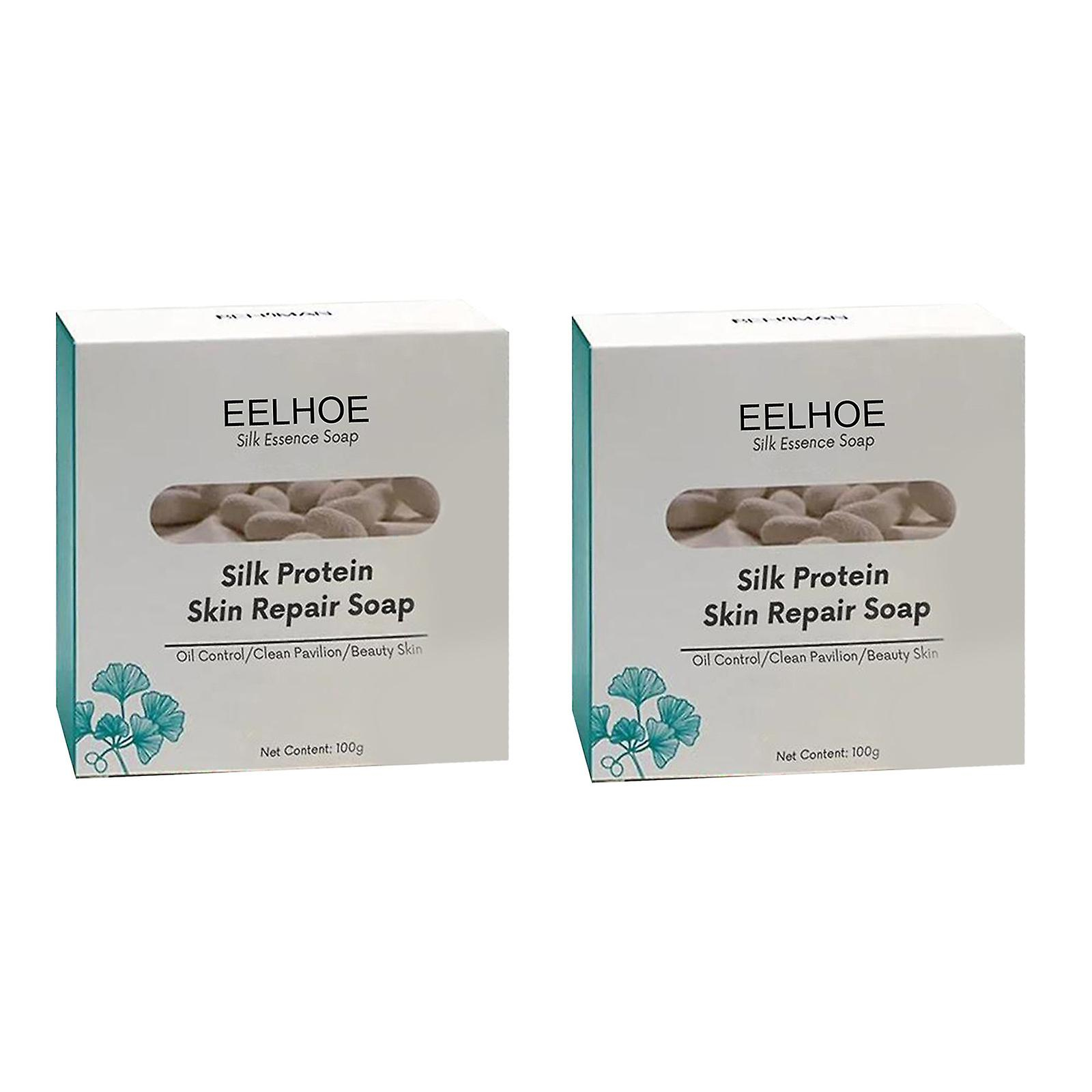 Jabón Huoguo Silk Protein Skin Repair Con Cepillo Extralargo - Venta Internacional.