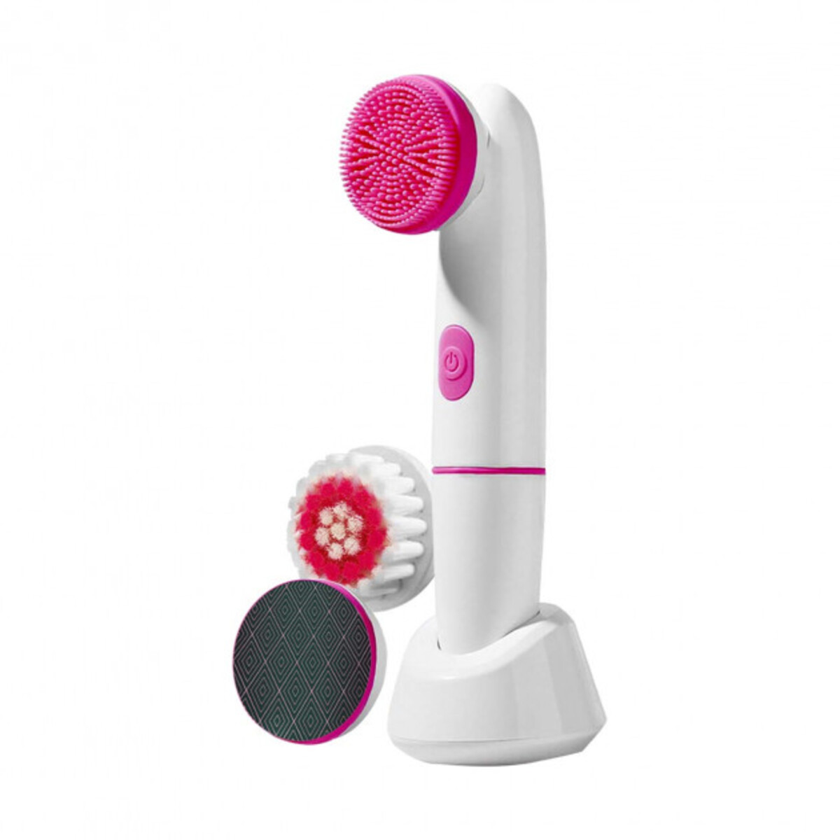 Foto 2 pulgar | Exfoliante Masajeador y Limpiador Tv Ofertas Nano Pedi Touch Blanco con 2 Niveles de Vibración