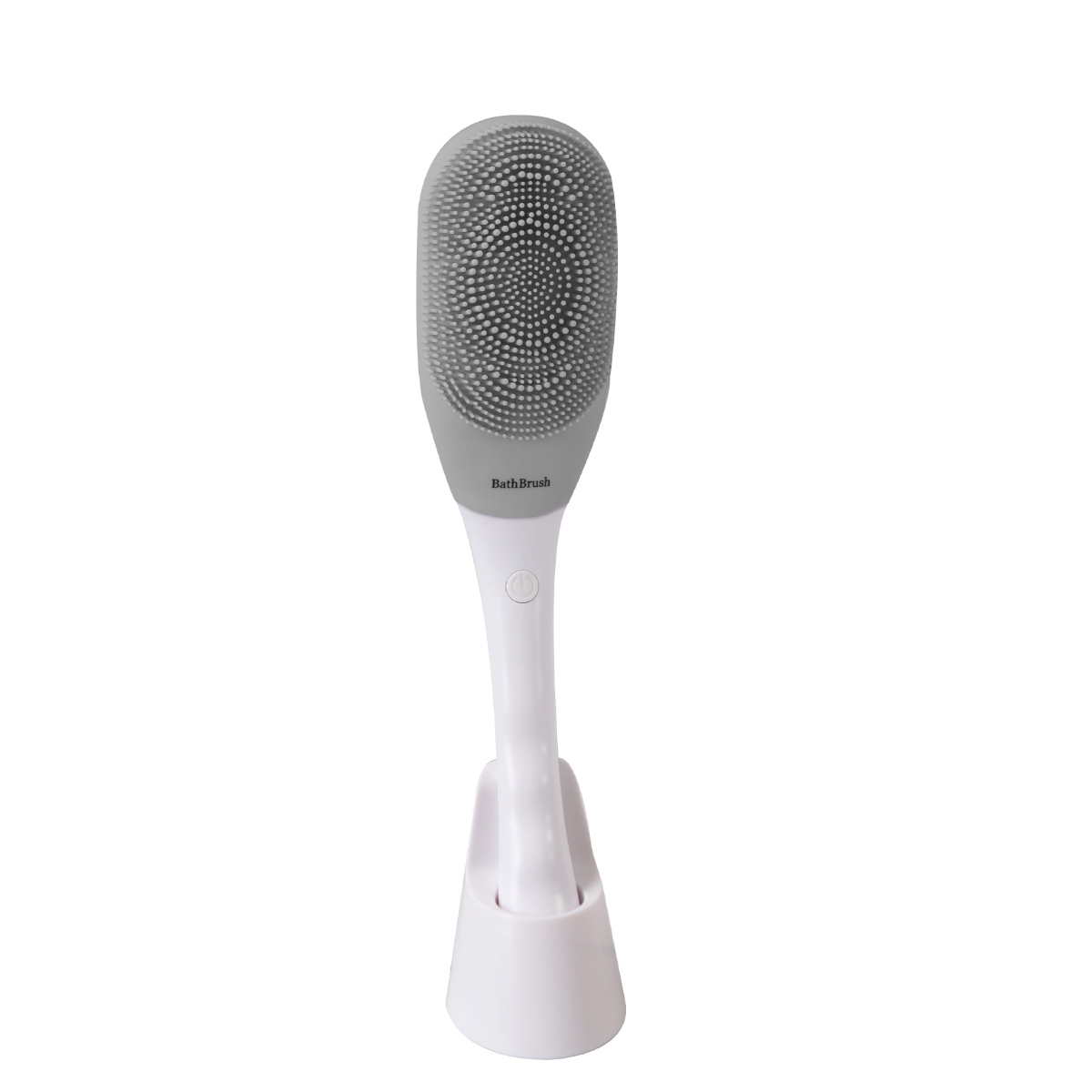 Foto 2 pulgar | Cepillo Exfoliante Corporal Tv Ofertas Bloom Brush Color Gris Con 3 Velocidades