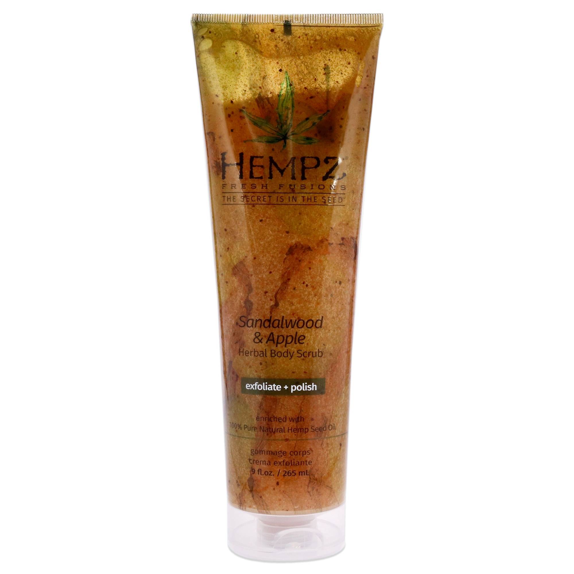 Fresh Fusions Sandalwood And Apple Herbal Body Scrub Hempz Brown Colour $272