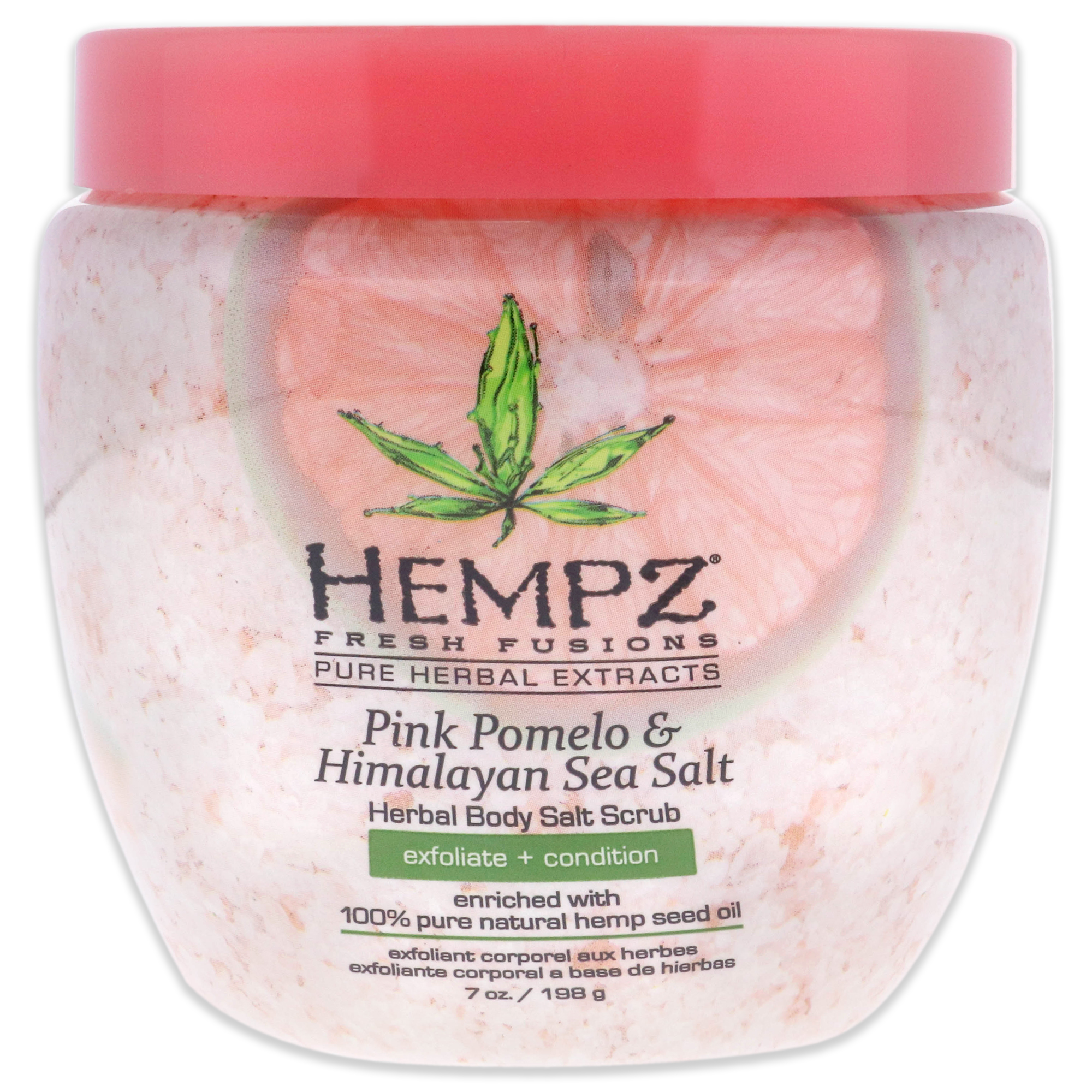 Foto 2 pulgar | Hempz Fresh Fusions Pink Pomelo And Himalayan Sea Salt Herbal Body Scrub For Unisex 7 Oz Scrub