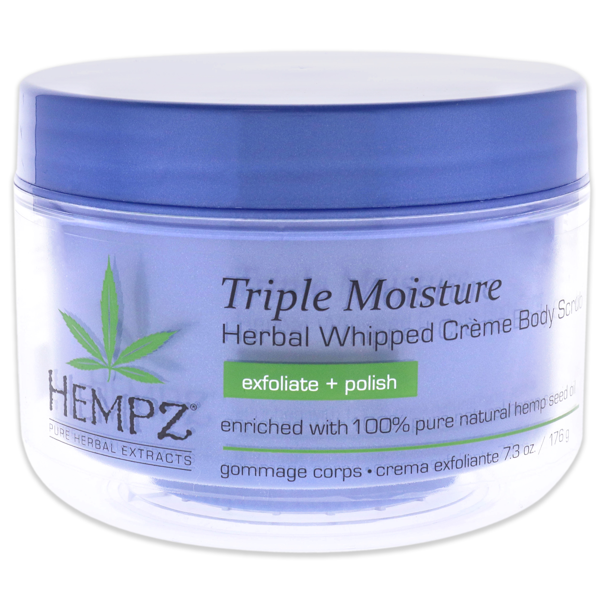 Foto 2 pulgar | Hempz Triple Moisture Herbal Whipped Creme Body Scrub For Unisex 7.3 Oz Scrub