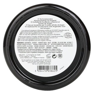 Foto 2 | Exfoliante Corporal Melting L'argan Bio Con Aceite De Argán Melvita - Venta Internacional