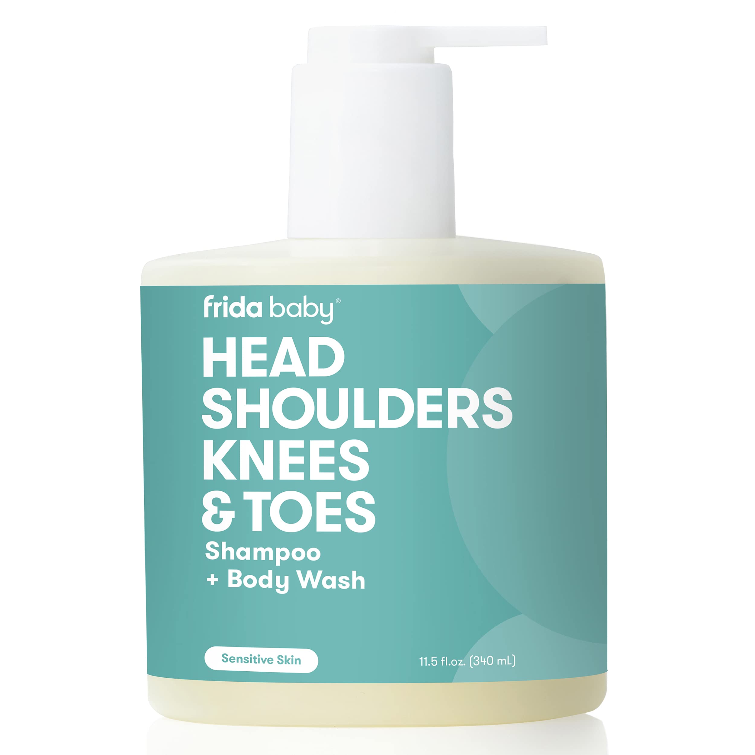 Shampoo Y Gel De Baño Frida Baby De Pies A Cabeza 340 Ml - Venta Internacional