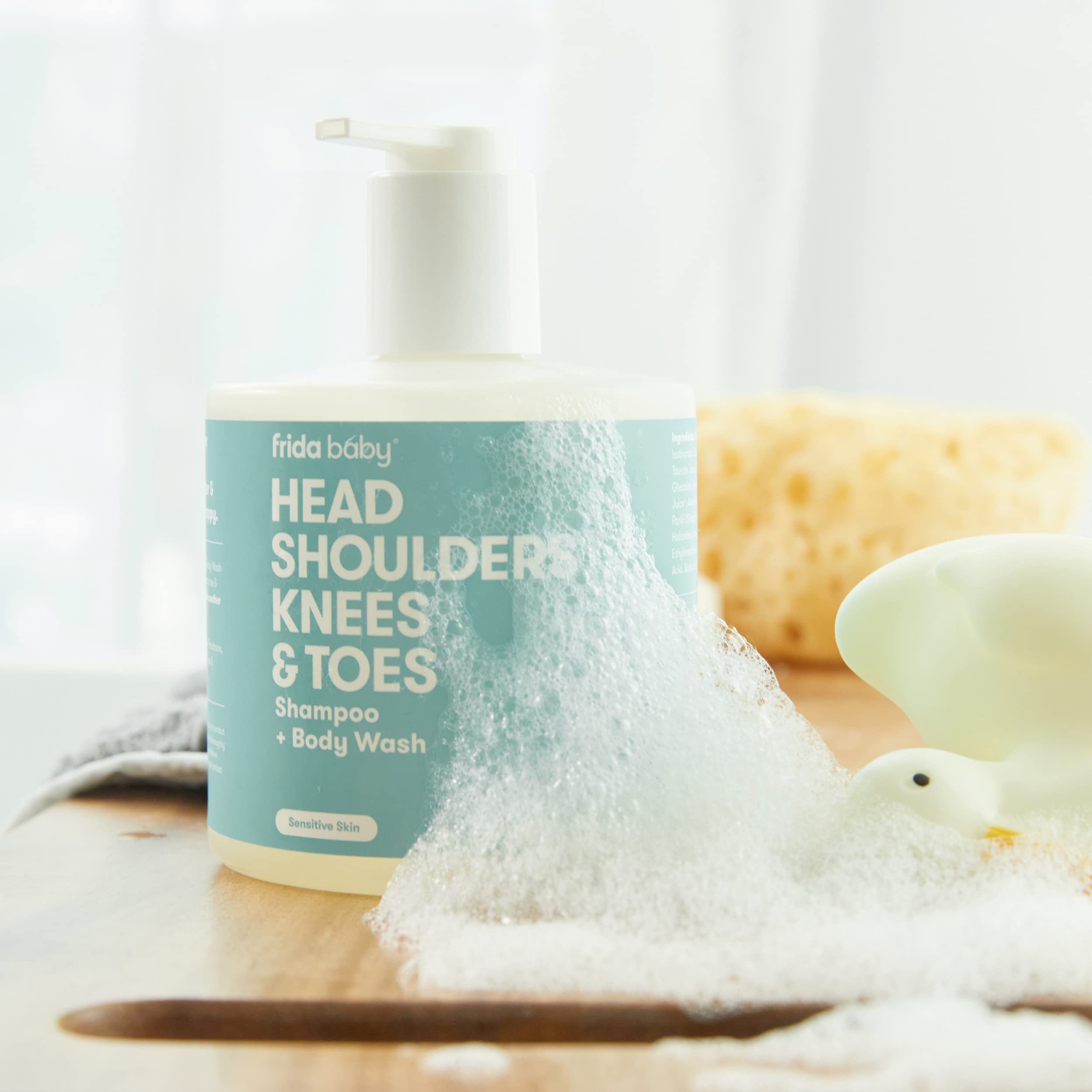 Foto 3 pulgar | Shampoo Y Gel De Baño Frida Baby De Pies A Cabeza 340 Ml - Venta Internacional