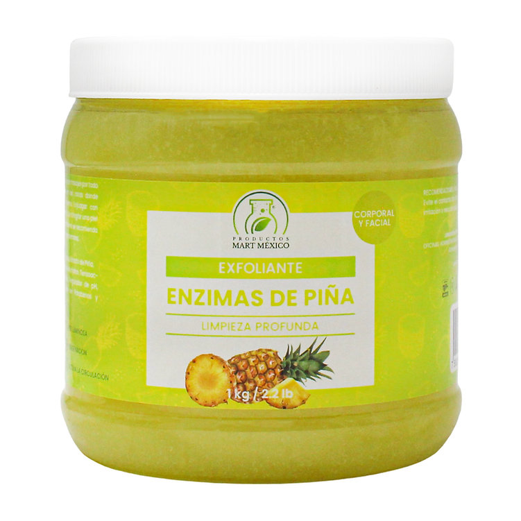 Exfoliante De Piña Shampoo Corporal Refresca 
Productos Mart 1 Kilo