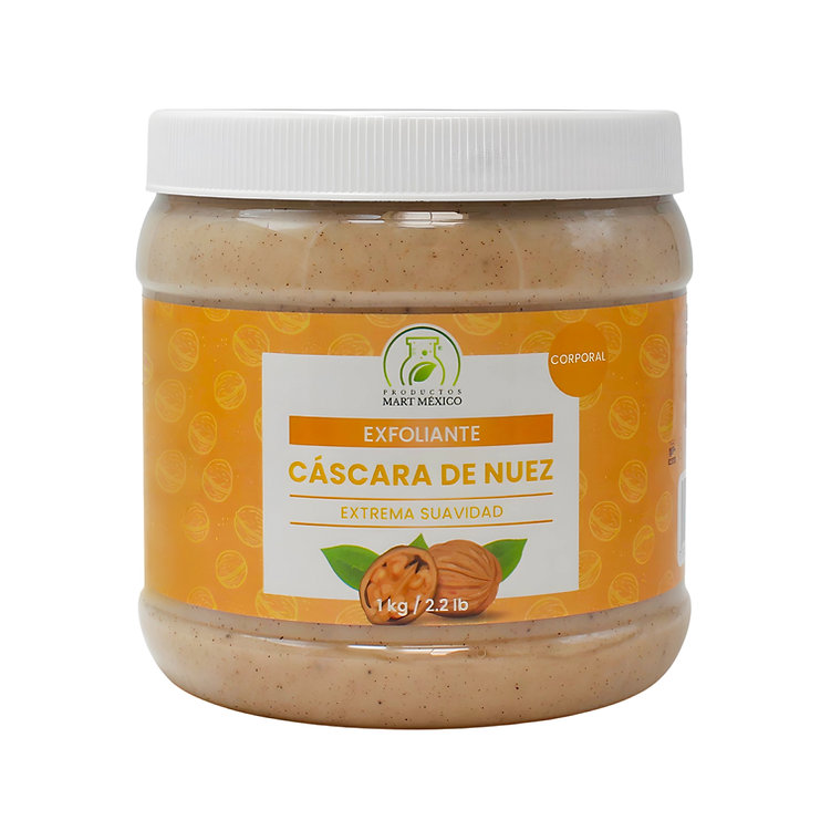 Gel Exfoliante de Nuez Facial Antioxidante RefrscanteProductos Mart 1 Kilo
