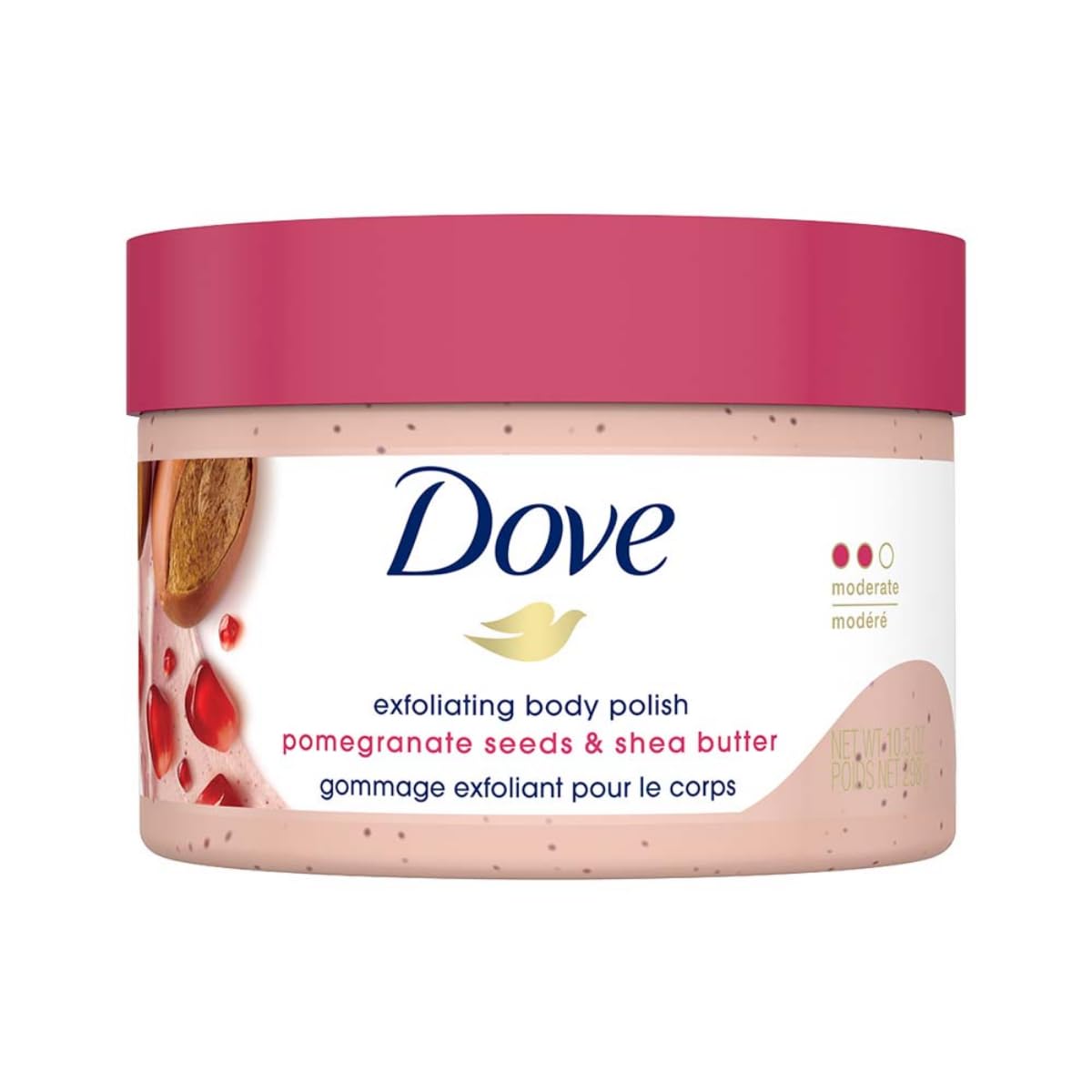 Foto 2 pulgar | Exfoliante Corporal Dove Granada y Manteca de Karité 298 g Silky Skin - Venta Internacional